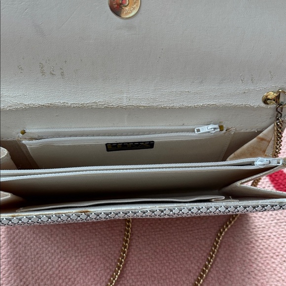 Vintage White Clutch Bag - Picture 4 of 8
